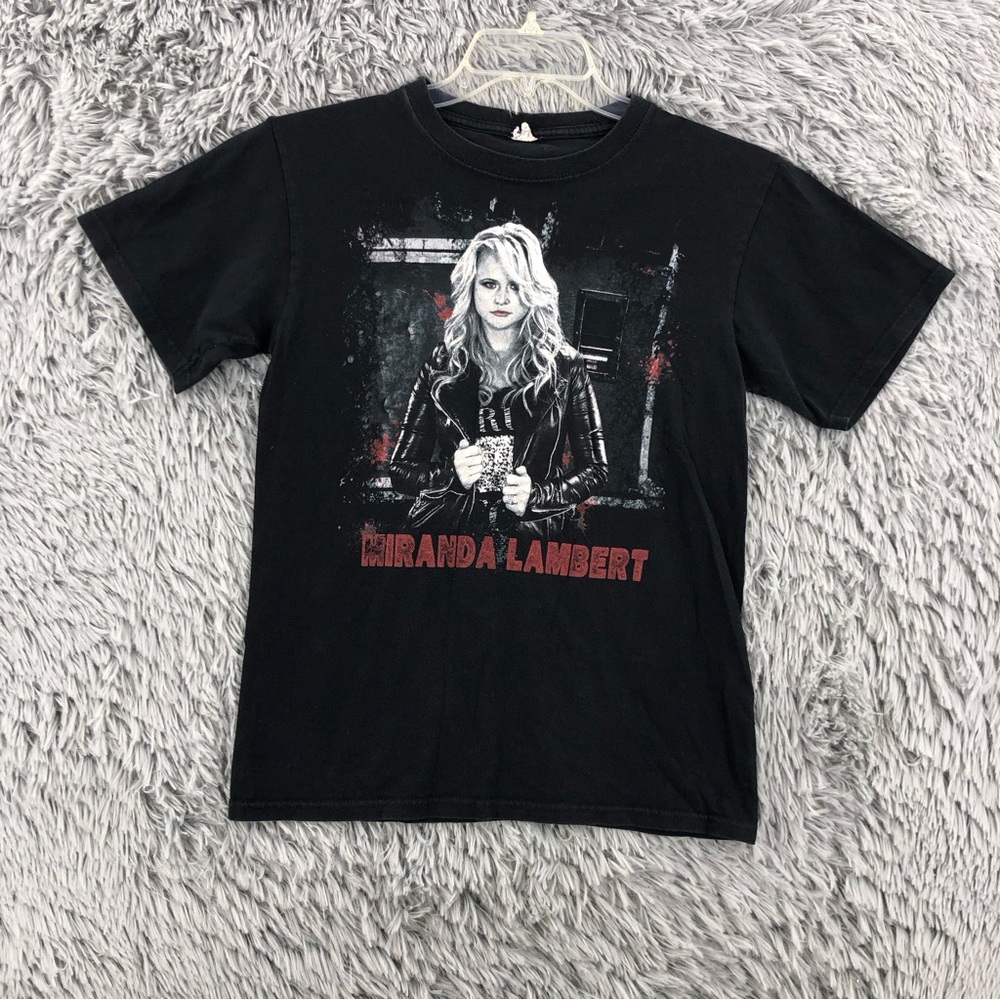 Anvil Shirt Womens Small Miranda Lambert Y2K Locked & Reloaded Concert